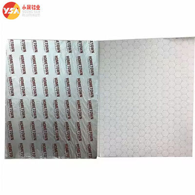 Food Grade Hexagonal Aluminum Foil Burger Paper For Fast Food Packaging