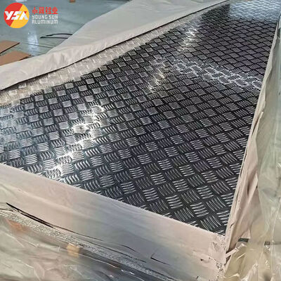 Yongsheng Aluminum Checkered Plate 1060/3003/5052 | For Ship Decks / Industrial Platforms / Building Staircases | Corrosion-Resistant & Anti-Slip | Multiple Patterns Available