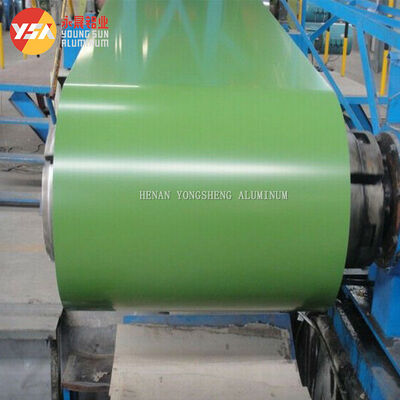 PVDF Fluorocarbon Color Coated Aluminum Coil 1060 3003 5052 Weather Resistant for Building Fascia Pipe Wrapping