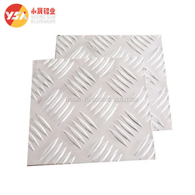 5052 H32 Anti-Slip Aluminum Checkered Plate 3mm Weldable Corrosion Resistant Lightweight Tread Plate for Truck Bed