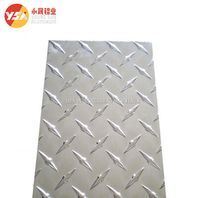 5052 H32 Anti-Slip Aluminum Checkered Plate 3mm Weldable Corrosion Resistant Lightweight Tread Plate for Truck Bed
