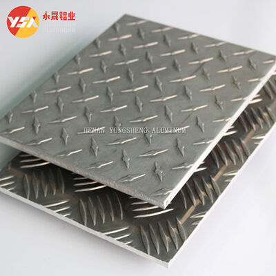 Anti Slip Aluminum Checkered Plate 1060 3003 5052 1.5mm 2mm for Construction Marine Automotive Flooring Stair Tread
