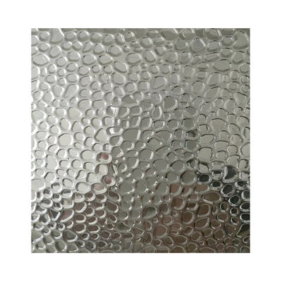 3003 5052 Anti-Slip Corrosion Resistant Stucco Embossed Aluminum Sheet Custom Size 0.2-6.0mm for Refrigerator Liner