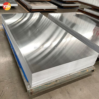 1000mm 1250mm 1500mm 2000mm 2600mm Wide 1060 1100 3003 3004 Aluminum Alloy Plate Custom Size Slit Trimmed Edge Anti Rust Bulk Container Shipment