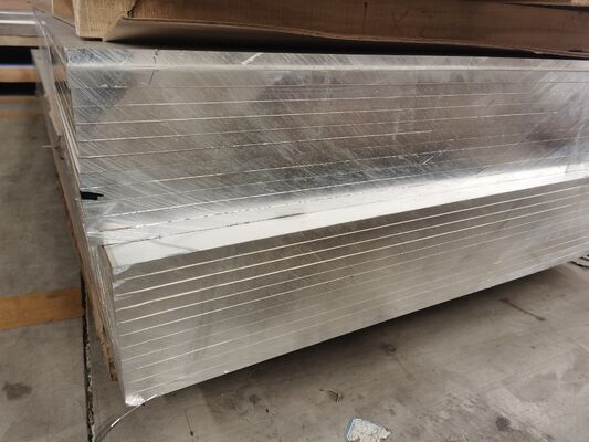 6061 T6 T651 1500*3000mm 1220*2440mm Aluminum Plate Weather Resistant Recyclable Eco-Friendly Seaworthy Wooden Pallet Export Package Green Building LEED