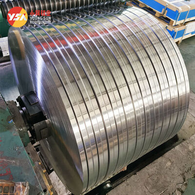 Silvery White Aluminum Strip Coil Featuring Marks Material and Elongation 8 to 35 Percent Ideal Choice for Metal Processing