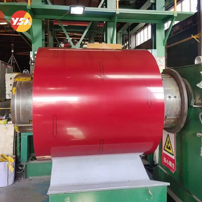 UV Resistant Color Coated Aluminum Coil 0.2-6.0mm H24 Double-Sided PVDF Coating 20 Year Outdoor Lifespan