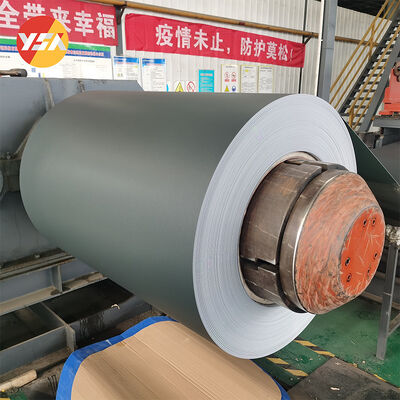 Double Sided Color Coated Aluminum Coil 0.5mm RAL Colors Fireproof A Grade Factory Direct Ready Stock