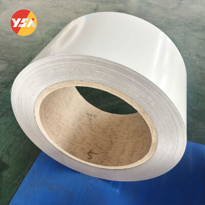 3003 5052 PVDF PE Prepainted Color Coated Aluminum Coil 0.2mm-3.0mm Custom Width Heavy Jumbo Coil for Roofing Gutter