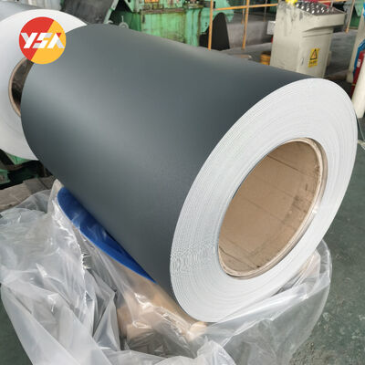 PVDF Color Coated Aluminum Coil 70% Kynar 500 25 Micron ISO SGS Certified Bendable for OEM RAL Customization