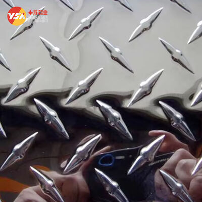 Yongsheng Aluminum Checkered Plate | Alloys 1060/3003/5052 | Slip-Resistant & Corrosion-Resistant | Internationally Certified | For Food/Pharma, Ship Decks & Industrial Flooring