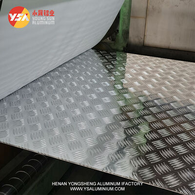 Yongsheng Aluminum Checkered Plate | Alloys 1060/3003/5052 | Slip-Resistant & Corrosion-Resistant | Internationally Certified | For Food/Pharma, Ship Decks & Industrial Flooring