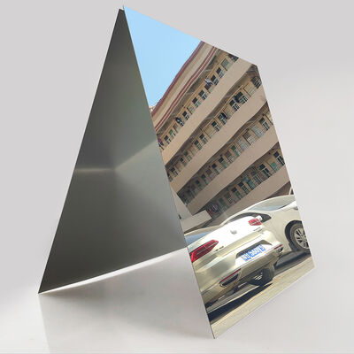 Ancho de 10 a 1300 mm Hojas de aluminio espejo Producido bajo GB T3880 1 2006 Estándar excelente para la industria automotriz y aeroespacial