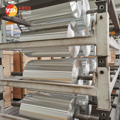 8011 3003 Aluminum Foil Roll Custom Width Slitting 10-1500mm Thickness 0.006-0.2mm Food Packaging Baking Hairdressing