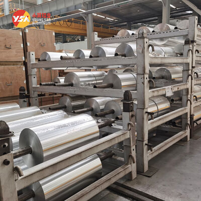 Aluminum Foil Rolls 3003, 8011, 8079 | For Food Containers, Food-Grade Applications & Household Use | Customizable | Yongsheng