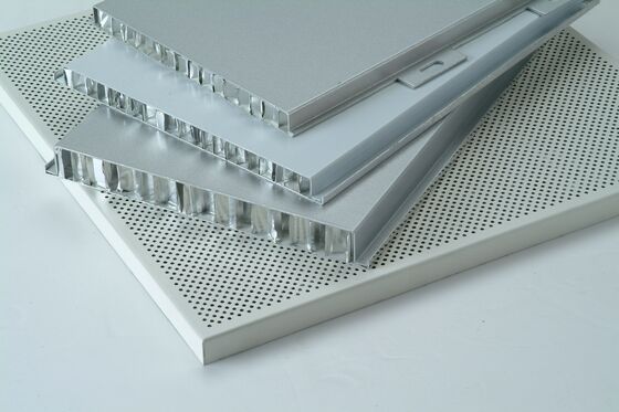 Grey Steel Aluminum Honeycomb Panels Featuring Thickness 6 to 17mm  for Lightweight Construction