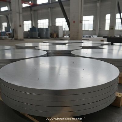 DC CC Aluminum Circle Mill Finish Perfect for Building Construction Providing Excellent Surface and Structural Integrity