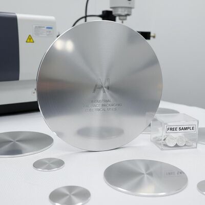 Free Sample Aluminium Circle Containing Al Element Suitable for Industrial Aerospace Packaging and Electrical Uses