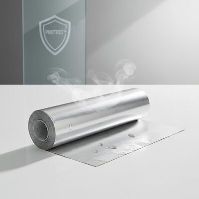 Odporna na ciepło folia aluminiowa laminowana PE PET o gramaturze 110 g/m² i 135 g/m², zapewniająca doskonałą odporność na wilgoć, tlen i światło