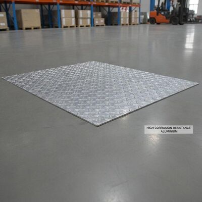High Corrosionresistance Aluminum Checkered Plate Metal Sheet Suitable for Construction Flooring and Heavy Duty Industrial
