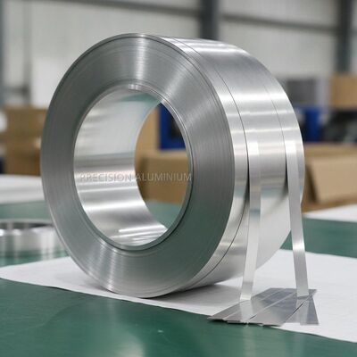 Sliced Edge Aluminio tira de bobina bobina Od según sus requisitos Corte de precisión para el embalaje eléctrico y la fabricación