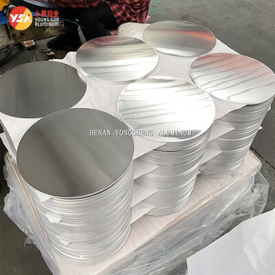 Mill Finish Aluminum Circle Disc 1050 1060 3003 H24 H18 0.3-6.0mm Auto Wheel Cover Heat Shield Gasket Kitchen Cookware