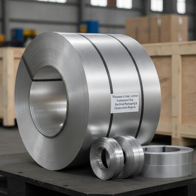 Customized Size Aluminum Strip Coil 0.2-6.0mm Thickness Suitable for Electrical Packaging Construction Projects