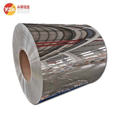 Mirror Aluminum Nano Self-Cleaning PVDF Coated Sheet 85-95% Reflectivity Weather UV Resistant for Exterior Cladding