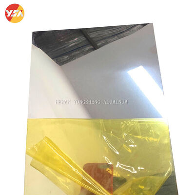 1060 H12 Spiegel Aluminium Verlichting Reflecterende Aluminium Plaat Spoel Met Film