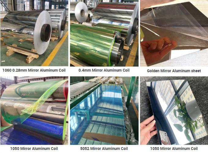 High Reflectivity Mirror Aluminum Plate Corrosion Resistance Good Durable and Corrosion Resistant for Long Term Projects 0