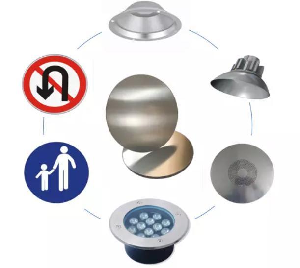 Aluminum Discs for Signage & Packaging Lids | Excellent Printability & Weather Resistance | 100% Recyclable | Anodizing Available